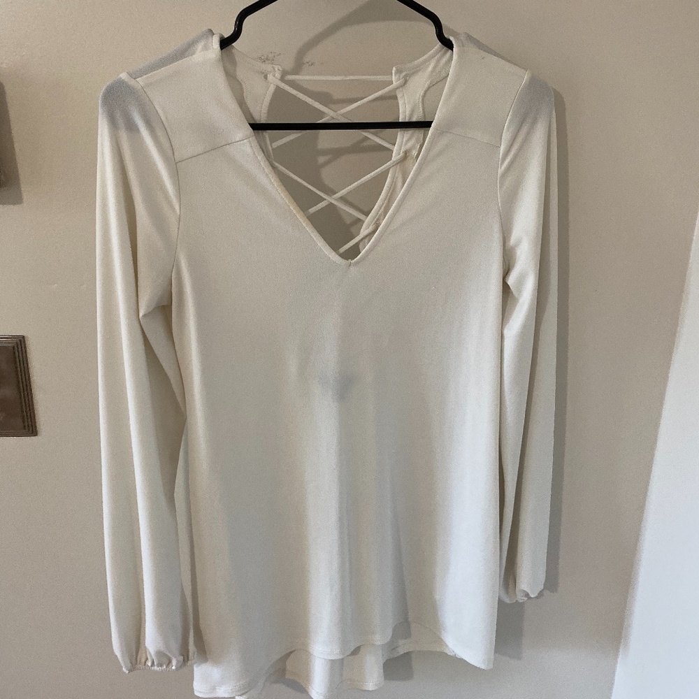 White long sleeve